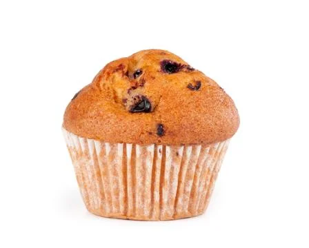 Fresh muffin close up Stock Photos