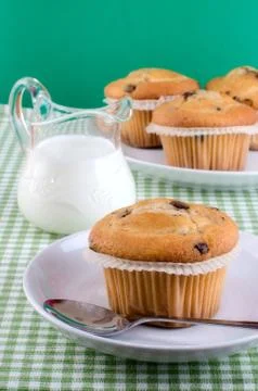 Fresh muffins Stock Photos