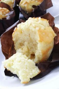 Fresh muffins Stock Photos