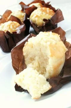 Fresh muffins Stock Photos