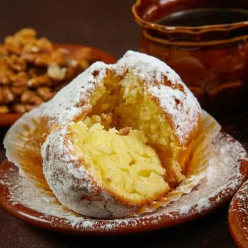 Fresh muffins Stock Photos