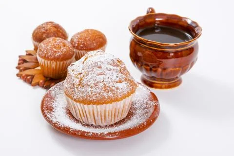 Fresh muffins Stock Photos