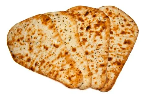 Fresh naan bread Stock Photos