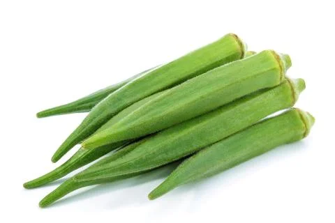 Fresh Okra 스톡 사진