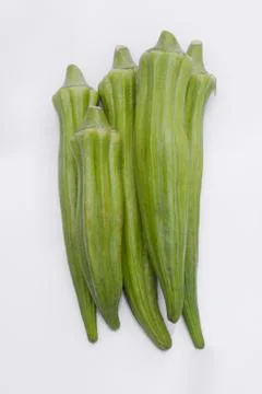 Fresh Okra Stock Photos