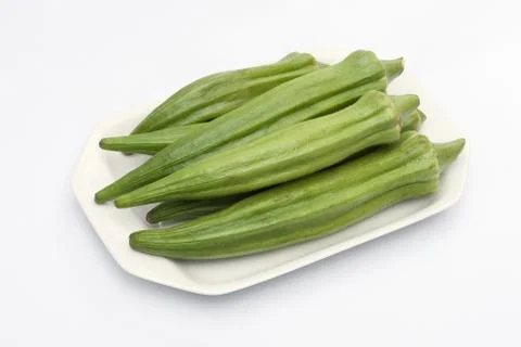 Fresh Okra Stock Photos