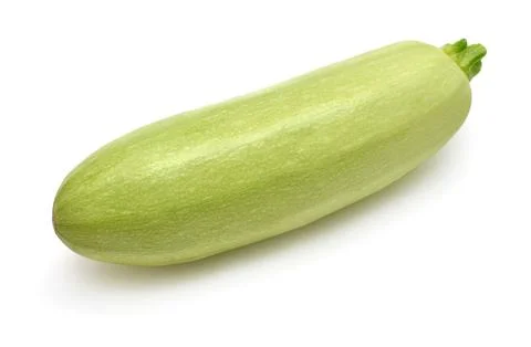 Fresh one squash vegetable marrow zucchini whole isolated on white backgrou.. Stock-Fotos