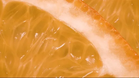 Fresh orange as background Video stock 101230544