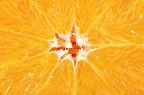 Fresh orange  as a background Stock Photos