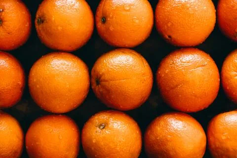 Fresh orange background Stock Photos