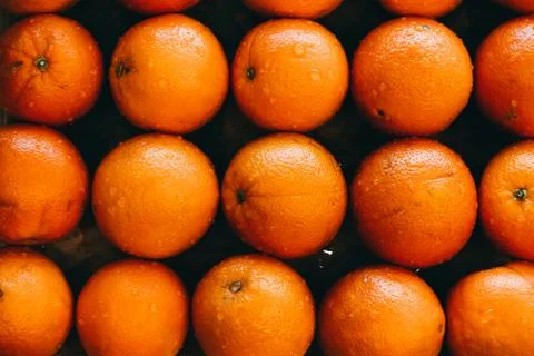 Fresh orange background Stock Photos