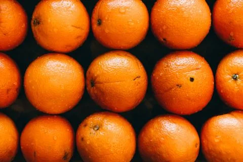 Fresh orange background Stock Photos