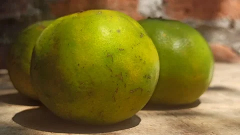Fresh Orange Fruit Video stock 255042045