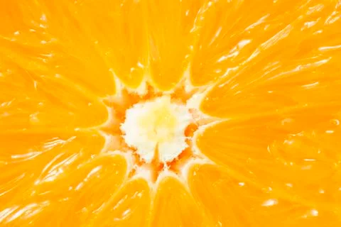 Fresh orange half Фото