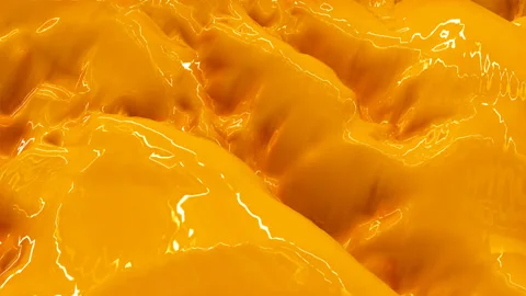 Fresh orange juice background Video stock 244004829