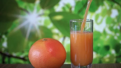 Fresh Orange Juice Stock Footage 87105999