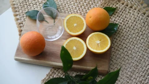 Fresh orange juice Stock Footage 168872172