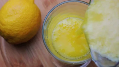 Fresh orange juice Stock Footage 238635756