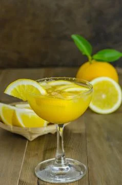 Fresh orange juice Stock Photos