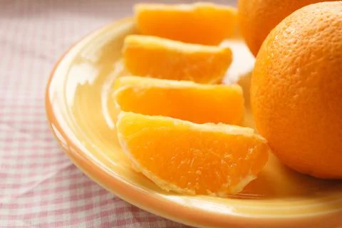 Fresh orange Stock Photos