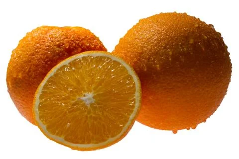 Fresh orange Stock Photos