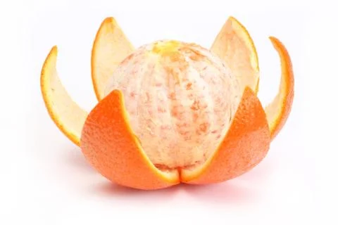 Fresh orange Stock Photos