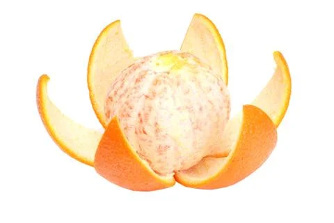 Fresh orange Stock Photos