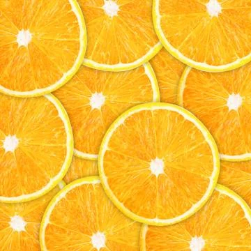 Fresh orange Stock Photos
