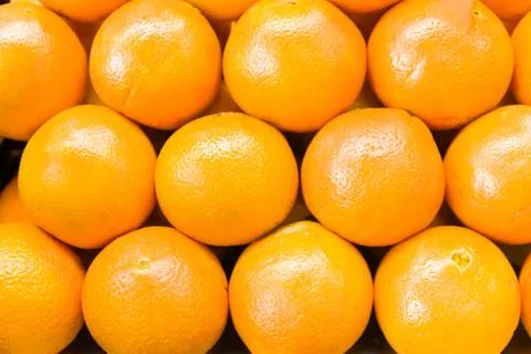 Fresh orange Stock Photos