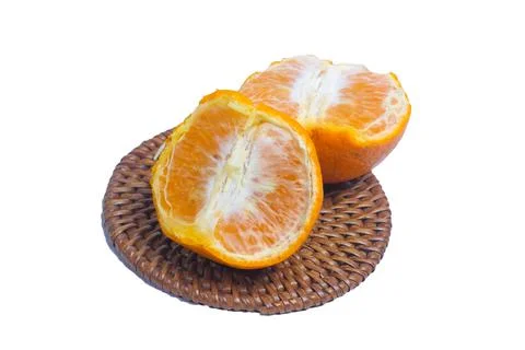 Fresh orange 스톡 사진