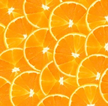 Fresh orange slice background Photos