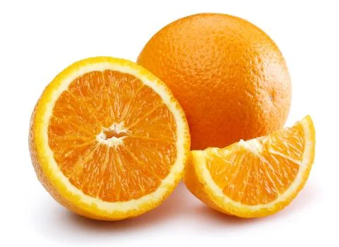 Fresh Orange slices Stock Photos