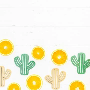 Fresh oranges pattern on white background Foto stock