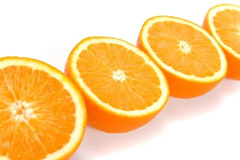 Fresh oranges Stock Photos
