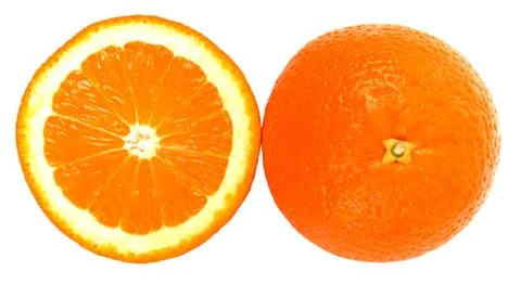 Fresh oranges Stock Photos