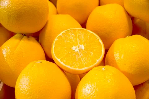 Fresh oranges 写真素材