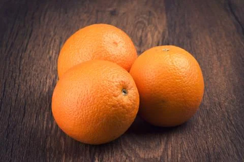 Fresh oranges Stock Photos