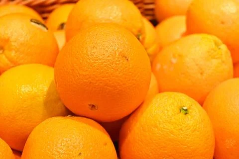 Fresh oranges Stock Photos