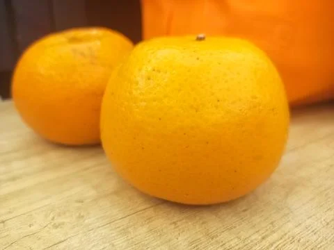 Fresh oranges Stock Photos