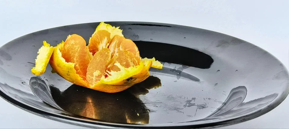 Fresh oranges Foto stock