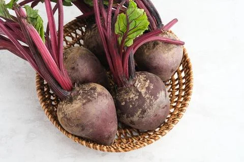 Fresh Organic Beetroot  Foto stock