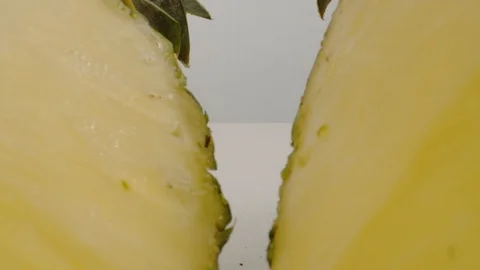 Fresh Organic Pineapple Stock Footage 109808551