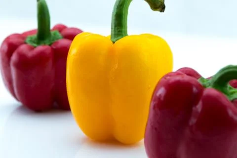 Fresh paprikas Stock Photos