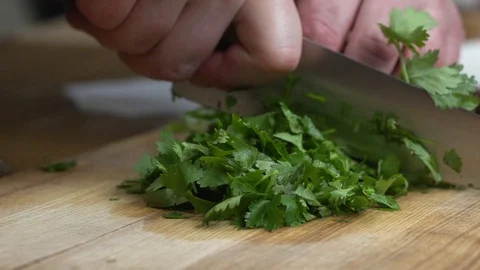 Fresh parsley Stock Footage 99195777