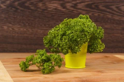 Fresh parsley Stock Photos