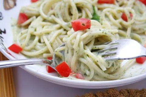 Fresh pasta Stock Photos