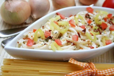 Fresh pasta Stock Photos