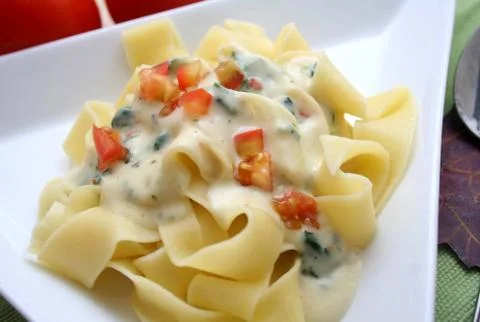 Fresh pasta Stock Photos