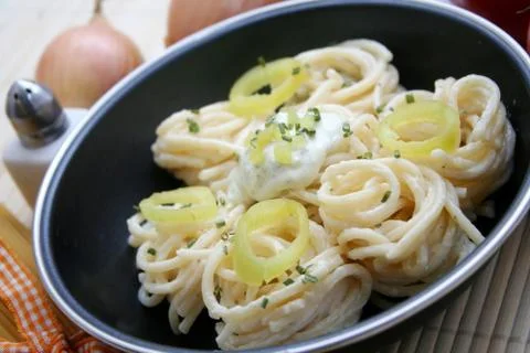 Fresh pasta Stock Photos