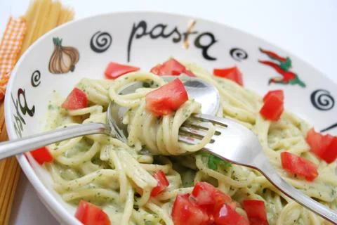 Fresh pasta Stock Photos